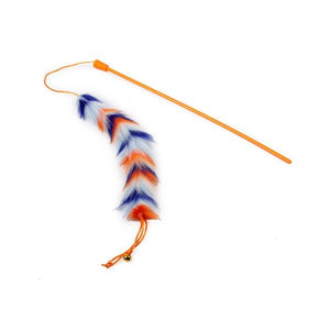 Cat teasers and feather wands