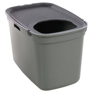 Covered litter boxes