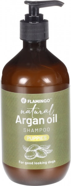 Flamingo Naturaalne Šampoon Kutsikatele Argaaniõliga 500ml