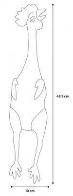 Flamingo Lateksist Mänguasi Koerale, Kana 48.5cm – pilt 2