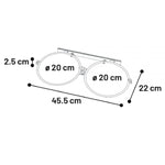 Flamingo Söögikausside Hoidja (Seinale/Puurile) ∅2x20cm – pilt 2