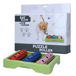 Eat Slow Live Longer Puzzle Roller - Toidupusle koerale – pilt 2