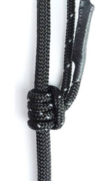 Blue Heeler Reguleeritav Jalutusrihm "Total Black" (Karabiiniga) 10mm x 260cm – pilt 3