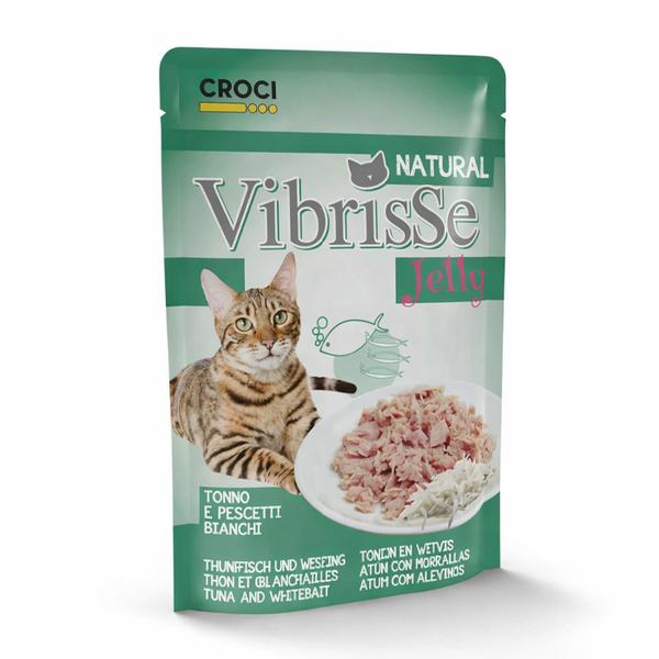 Vibrisse Natural Tarretis Kassile Tuunikala ja Kalamaimudega 70g