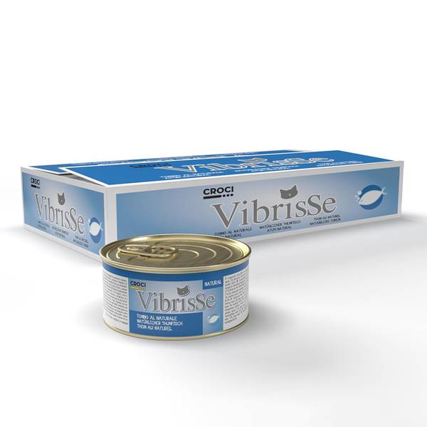 Vibrisse Natural Kassikonserv Tuunikalaga 140g x 24tk – pilt 3