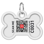 WAUDOG Smart ID Metallist Ripats QR-passiga, Kassid 28x40mm – pilt 2