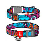 WAUDOG Nailonist Kaelarihm Koerale QR-passiga Summer, 20mm x 28-40cm
