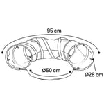 Flamingo Kassitunnel Pesaga, Hall 95cm – pilt 2