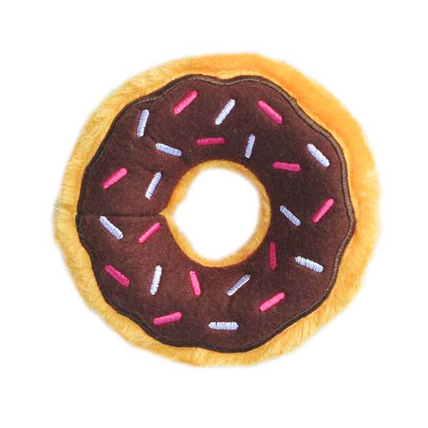 ZippyPaws Mänguasi Koerale - Mini Donutz, Šokolaad 13cm