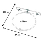 Flamingo Söögikausi Hoidja (Seinale/Puurile) ∅24cm – pilt 2