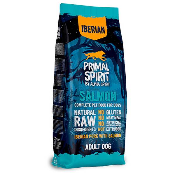 Primal Spirit Iberian Pork with Salmon Koeratoit (Ibeeria Sealiha ja Lõhe) 12kg