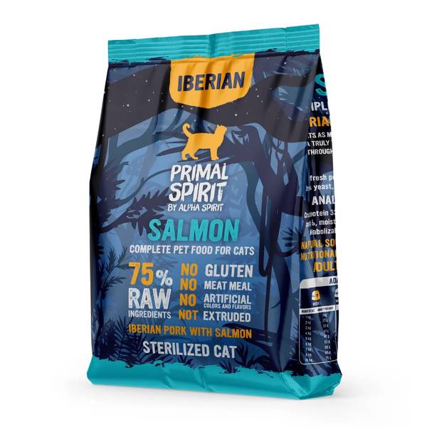 Primal Spirit Salmon Kassitoit (Ibeeria Sealiha ja Lõhega) 1kg