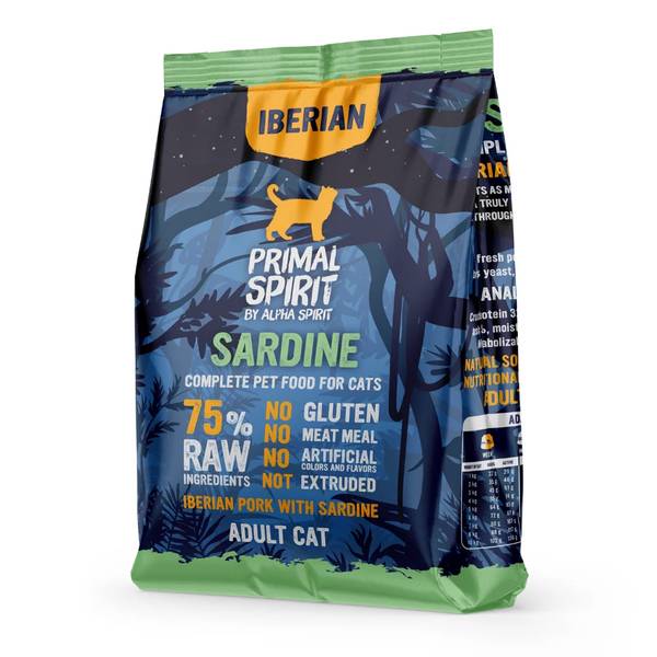 Primal Spirit Sardine Kassitoit (Ibeeria Sealiha ja Sardiinid) 1kg