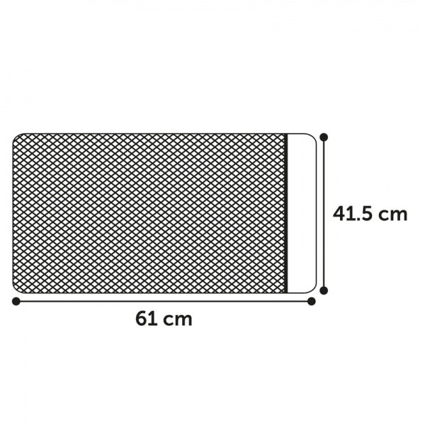 Flamingo Kassi liivakasti esine matt, Must 61x41,5cm – pilt 2