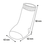 Flamingo Sokid Koerale Must/Hall M 4tk 52x40mm – pilt 3