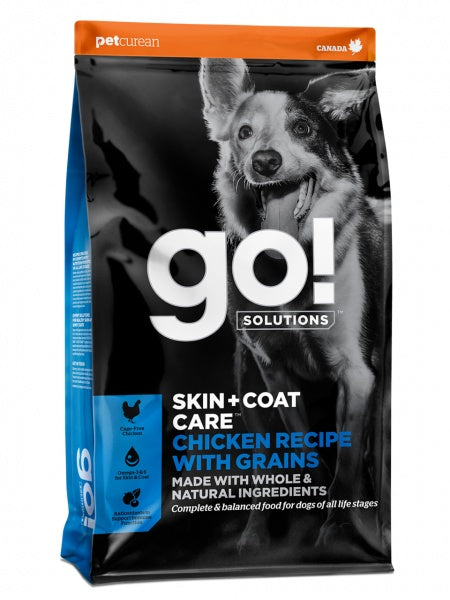 GO! Skin + Coat Kanalihaga Kuivtoit Koerale ja Kutsikale 1,6kg