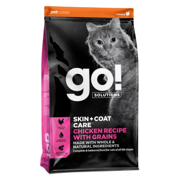 GO! Skin + Coat Kanalihaga Kuivtoit Kassile ja Kassipojale 3,7kg