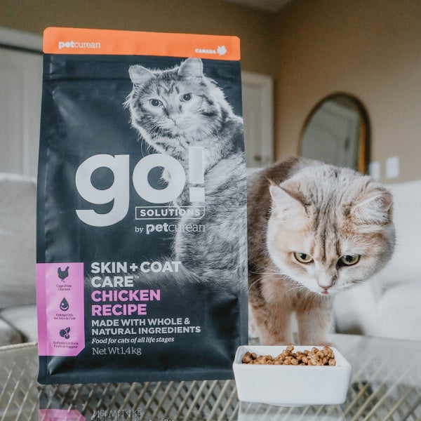 GO! Skin + Coat Kanalihaga Kuivtoit Kassile ja Kassipojale 7,3kg – pilt 2