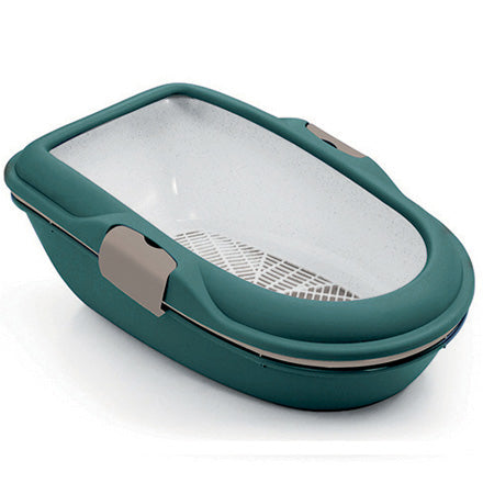 Stefanplast Sõelutav Liivakast Kassile "Furba Chic" Roheline 59x39x22cm