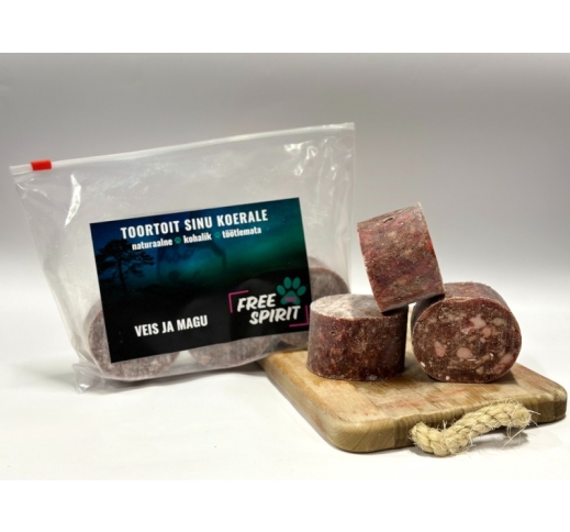Free Spirit Paws Raw Food Beef and Tripe 800g