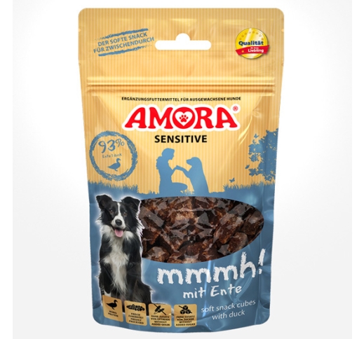 AMORA Dog Snack Sensitive with Duck 100g