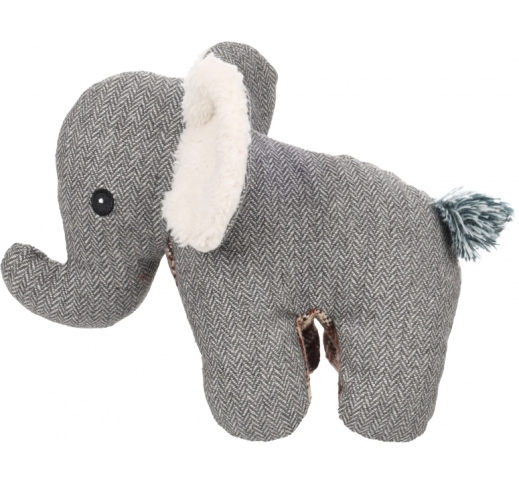 Dog Toy Elephant Britta Grey 14x23x16,5cm