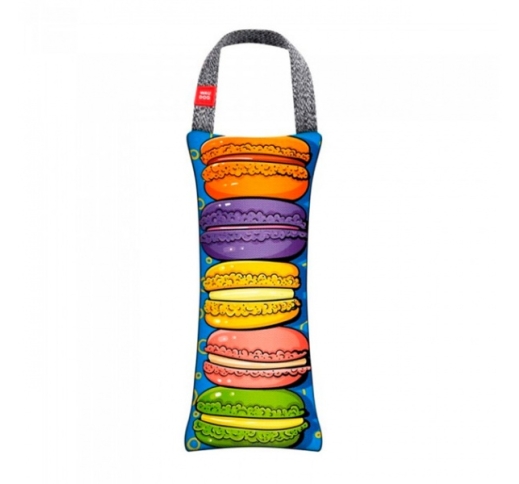 Dog Toy Waudog "Macarons" with squeaker M 9x21cm 