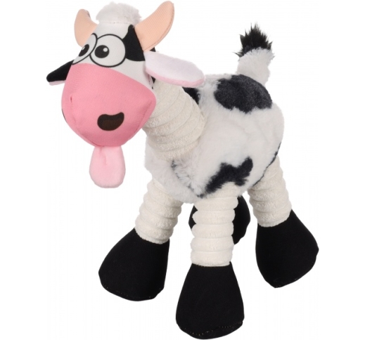 Flamingo Dog Toy Cow 28cm