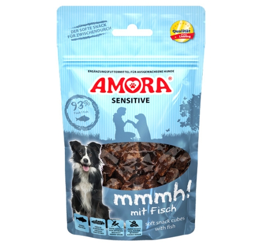 Amora Sensitive Pehmed Kalakuubikud 100g