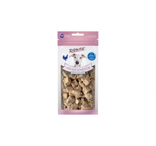 Dokas Freeze-dried chicken stomachs for dogs 15g