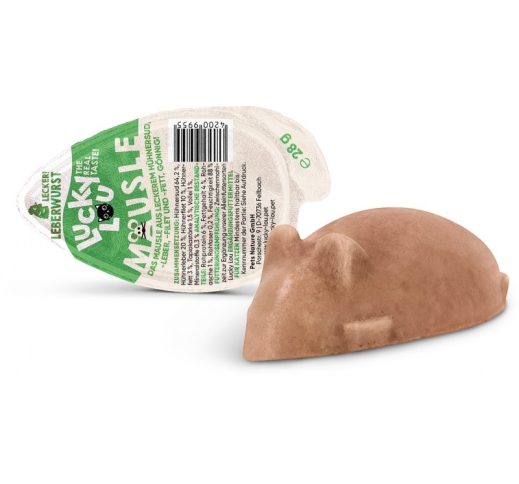 Cat Treat Lucky Lou Mouse with Liver 28 g