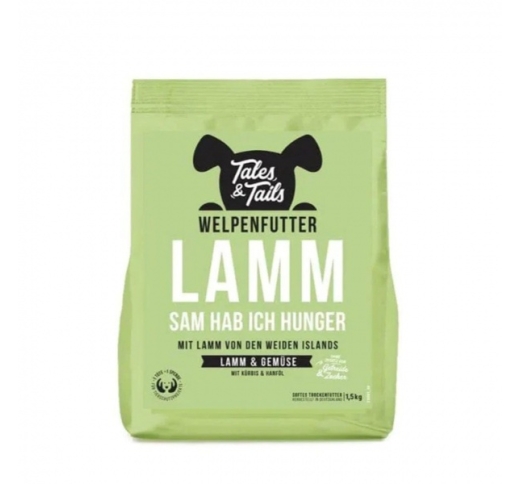 Tales & Tails Food For Puppies (75% Lamb) 4kg