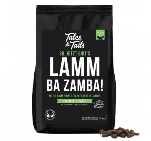 Tales & Tails Food For Adult Dogs (75% Lamb) 4kg