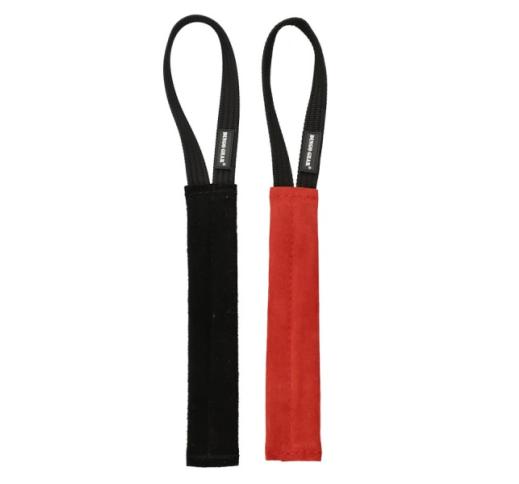 Dingo Leather Tug Set Red+Black 5x15cm