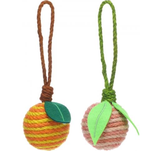 Flamingo Cat Toy "Roora" Sisal Ball 20x6,2x6,2cm