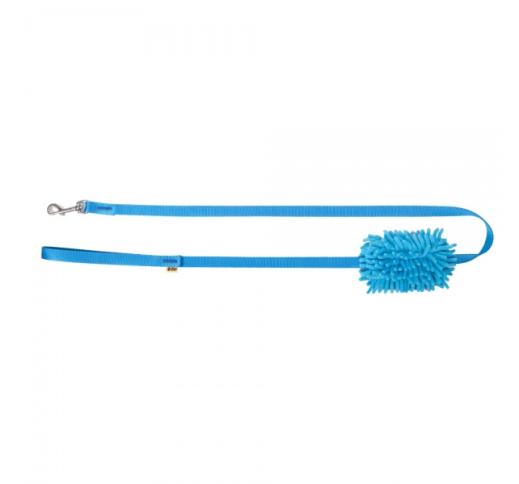 Dingo Agility Leash with Toy Blue 160cm