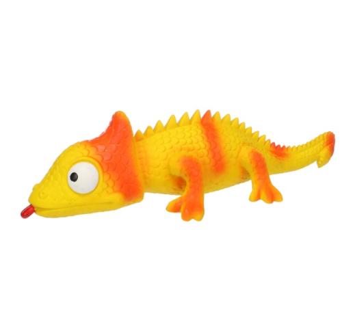 Flamingo Dog Toy Latex Chamelion Yellow 12x32x8cm